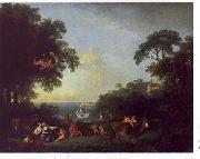 Francesco Zuccarelli Landscape with the Rape of Europa Spain oil painting reproduction